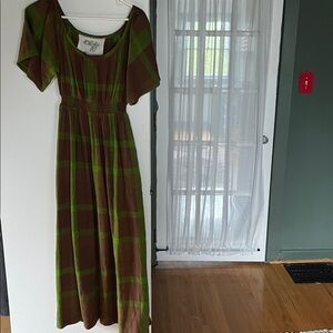 Ace & Jig NWT Wonder Dress in Moss XXS